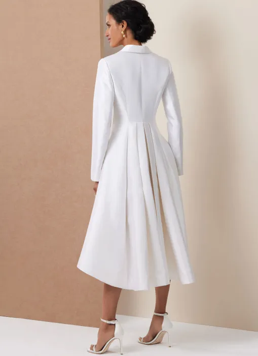 V2125 VOGUE Schnittmuster Mantelkleid EASY!