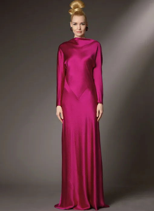 V2129 VOGUE Schnittmuster Designer Abendkleid