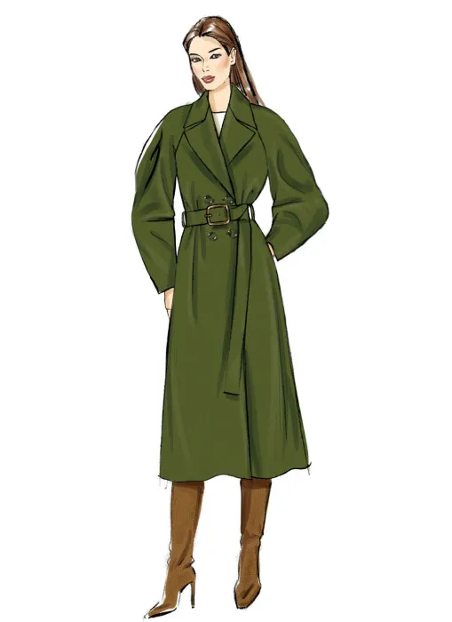 V2137 VOGUE Schnittmuster Trench Coat