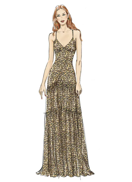 V2139 VOGUE Schnittmuster Lingerie Kleid