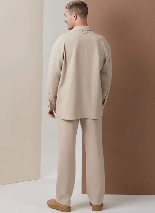 V2142 VOGUE Schnittmuster Herren Hemd Hose