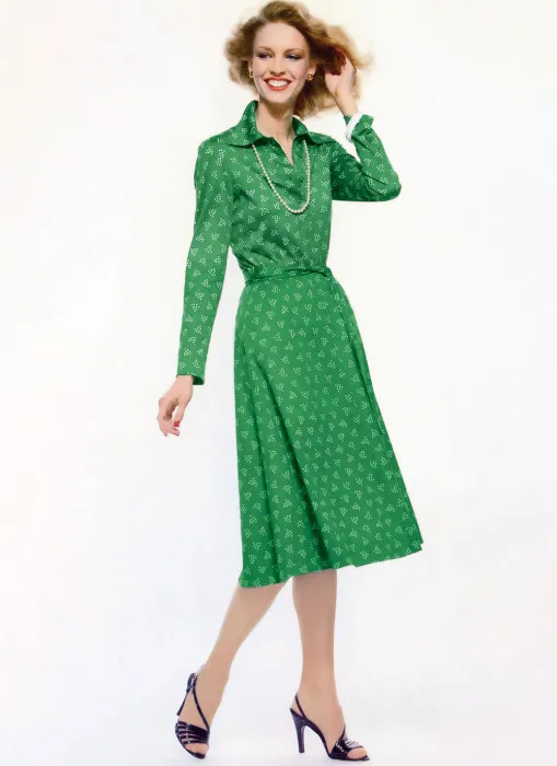 V2143 VOGUE Schnittmuster DVF Jerseykleid EASY!