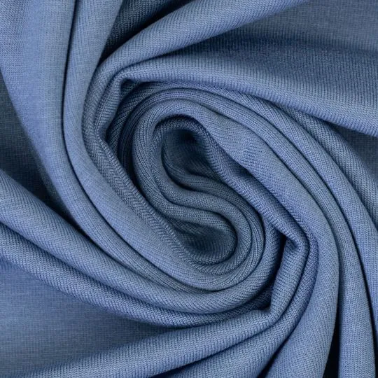 50cm Viskosejerseystoff blau