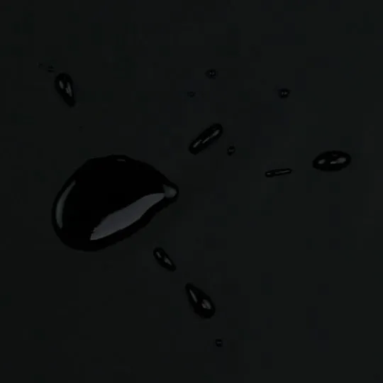 50cm Outdoorstoff wasserabweisend schwarz