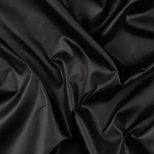 50cm Outdoorstoff wasserabweisend schwarz