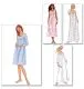 B6838 Butterick Schnittmuster Nachthemd