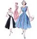B4790 Butterick Schnittmuster Retro-Wickelkleid