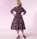 B6242 Butterick Schnittmuster Retro Kleid