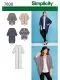 7830 Simplicity Schnittmuster Jacke in Kimonoform