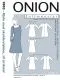 9003 ONION PLUS Schnittmuster Jerseykleid XL-5XL