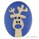 Kinderknopf UPSALA ELCH blau