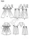 7925 Simplicity Schnittmuster historisches Kleid
