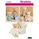 7036 Simplicity Schnittmuster Teddybären