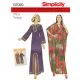 7020 Simplicity Schnittmuster Vintage Kaftan 70er Jahre