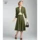 7016 Simplicity Schnittmuster Retro Kleid 40er Jahre