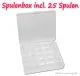 KOMBI-SET: Spulenbox incl. 25 CB-Spulen 11,5mm