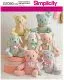 7093 Simplicity Schnittmuster Stofftiere