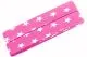 Schrägband aus Baumwolle STARS rosa