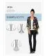 9124 Simplicity Schnittmuster Kimono Jacke