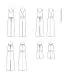 9125 Simplicity Schnittmuster Overall Jumpsuit