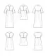 9102 Simplicity Schnittmuster Kleid Kaftan EASY!