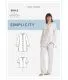 9113 Simplicity Schnittmuster Tunika Top Hose EASY!