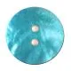 Perlmuttknopf türkis 23mm