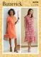 B6758 Butterick Schnittmuster Kleid mit Knopfleiste