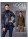 V1714 VOGUE Schnittmuster Jacke im Bikerstil