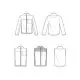 9191 Simplicity Schnittmuster Herren Weste Jacke