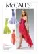 M6838 McCalls Schnittmuster Abendkleid