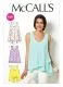 M6960 McCalls Schnittmuster Tops EASY!