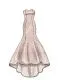 M7320 McCalls Schnittmuster Brautkleid Abendkleid