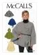 M7477 McCalls Schnittmuster Cape mit Kapuze