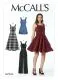 M7626 McCalls Schnittmuster Kleid + Overall