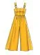M7778 McCalls Schnittmuster Kleid Jumpsuit