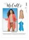 M8052 McCalls Schnittmuster Cardigan Weste Schalkragenjacke