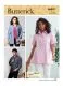 B6841 Butterick Schnittmuster Unisex Designerhemd