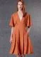 V1801 VOGUE Schnittmuster Kleid Kimonostil