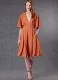 V1801 VOGUE Schnittmuster Kleid Kimonostil