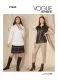 V1833 VOGUE Schnittmuster Troyer Rock Hose