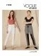 V1828 VOGUE Schnittmuster Jogpants