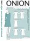 2065 ONION Schnittmuster Jerseykleid mit Schulterbetonung XS-XL