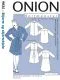 9025 ONION PLUS Schnittmuster Hemdbluse Kleid XL-5XL