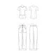 9276 Simplicity Schnittmuster Berufsbekleidung