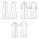 9260 Simplicity Schnittmuster Hemdblusenkleid