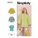 9333 Simplicity Schnittmuster Blusenshirt EASY!