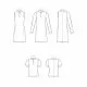 9328 Simplicity Schnittmuster Jerseykleid Shirt