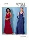 V1842 VOGUE Schnittmuster Abendkleid