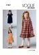 V1857 VOGUE Schnittmuster Kinderkleid